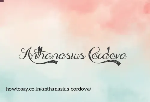 Anthanasius Cordova