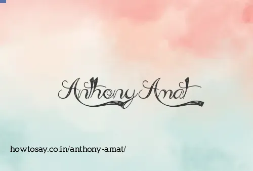 Anthony Amat