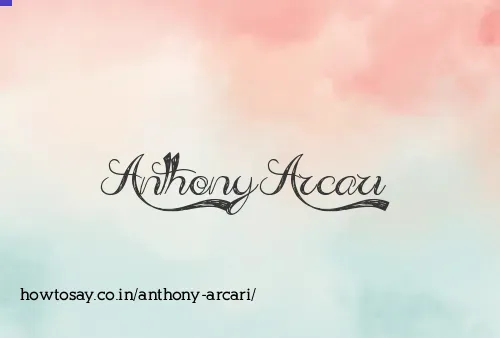 Anthony Arcari