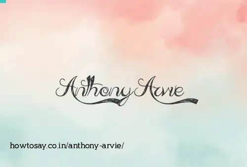 Anthony Arvie