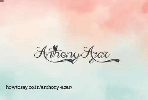 Anthony Azar