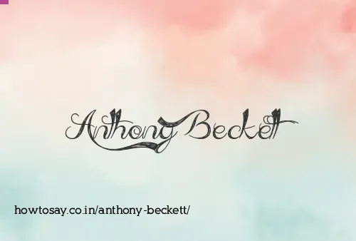 Anthony Beckett