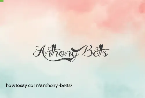 Anthony Betts