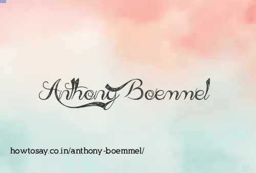 Anthony Boemmel