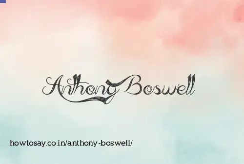 Anthony Boswell
