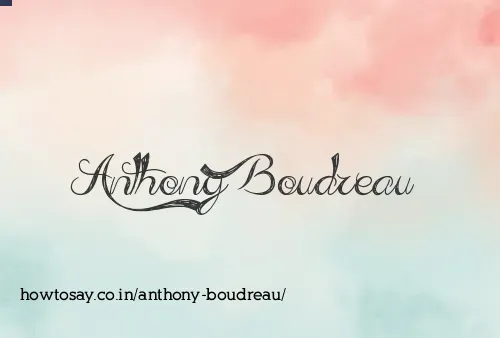 Anthony Boudreau