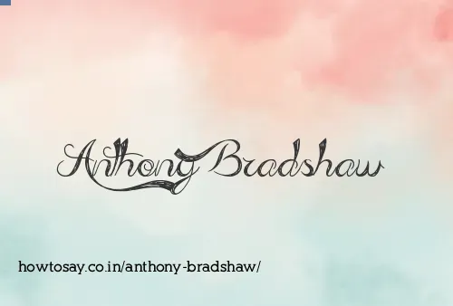 Anthony Bradshaw