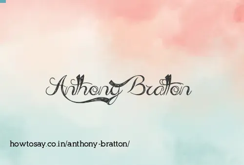 Anthony Bratton