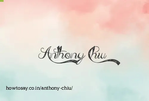 Anthony Chiu