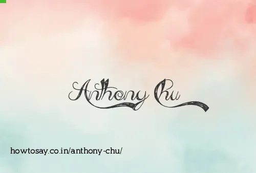 Anthony Chu