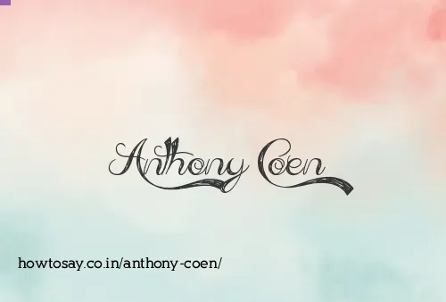 Anthony Coen