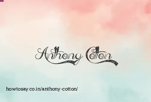 Anthony Cotton