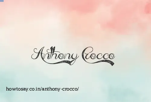 Anthony Crocco