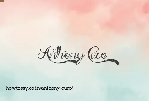Anthony Curo