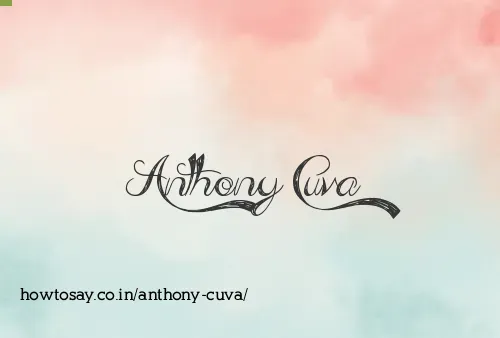 Anthony Cuva