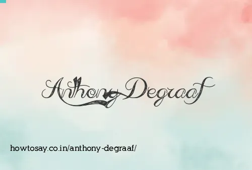 Anthony Degraaf