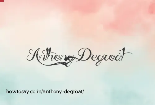 Anthony Degroat
