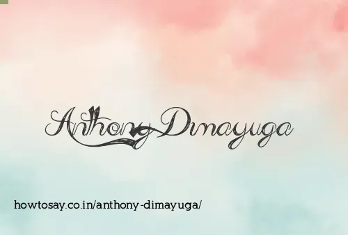 Anthony Dimayuga