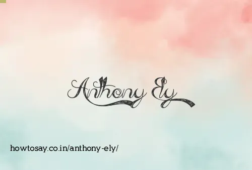 Anthony Ely