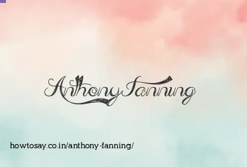 Anthony Fanning