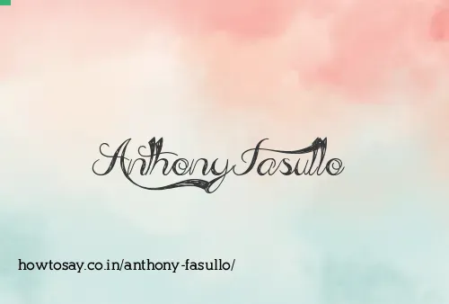 Anthony Fasullo
