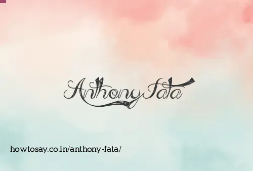Anthony Fata