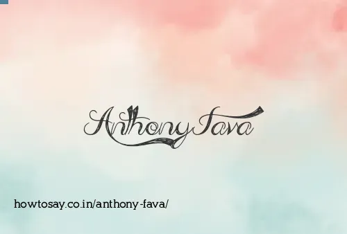 Anthony Fava