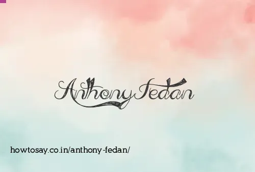 Anthony Fedan