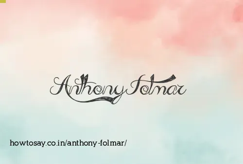 Anthony Folmar