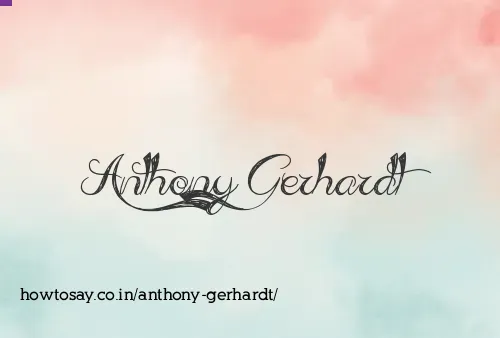 Anthony Gerhardt