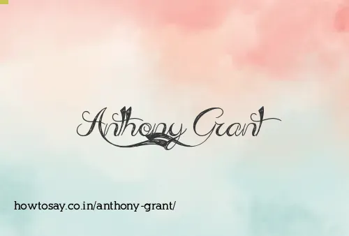 Anthony Grant