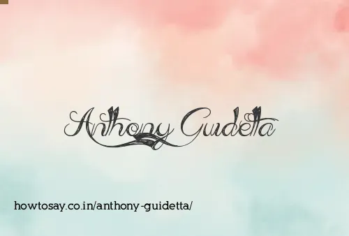 Anthony Guidetta