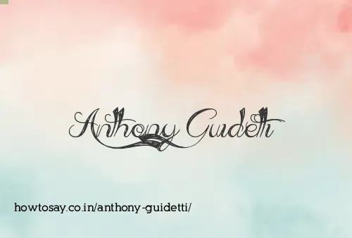 Anthony Guidetti