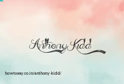 Anthony Kidd