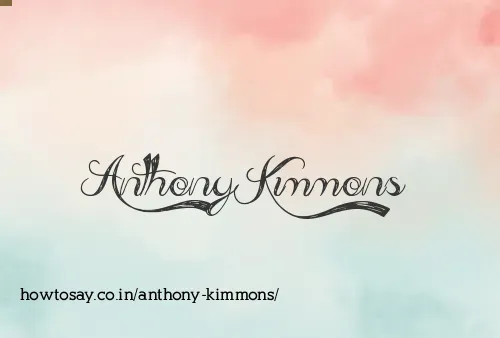 Anthony Kimmons