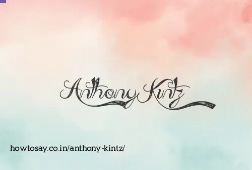 Anthony Kintz