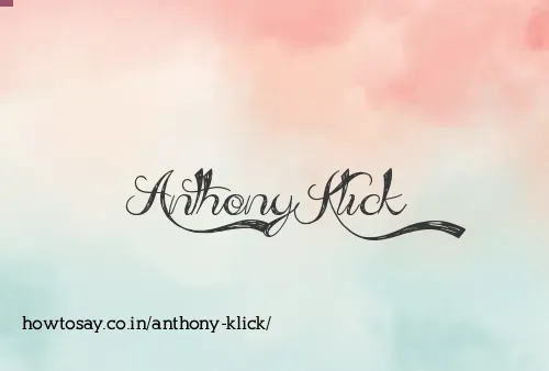 Anthony Klick