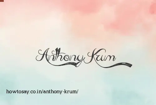 Anthony Krum