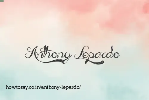 Anthony Lepardo