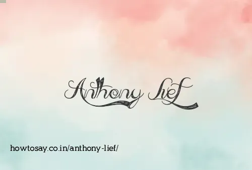 Anthony Lief