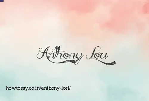 Anthony Lori