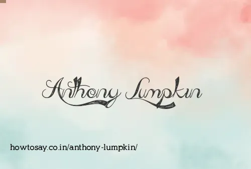 Anthony Lumpkin