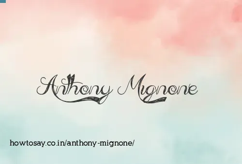 Anthony Mignone