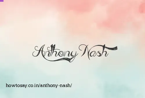 Anthony Nash
