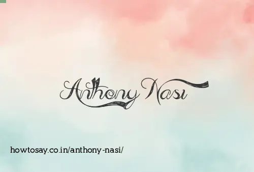Anthony Nasi