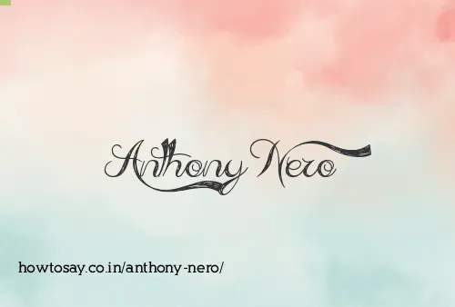 Anthony Nero