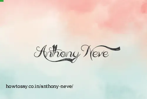 Anthony Neve