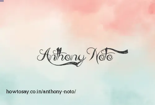 Anthony Noto