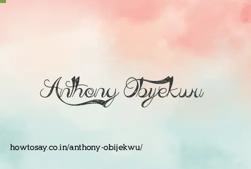 Anthony Obijekwu
