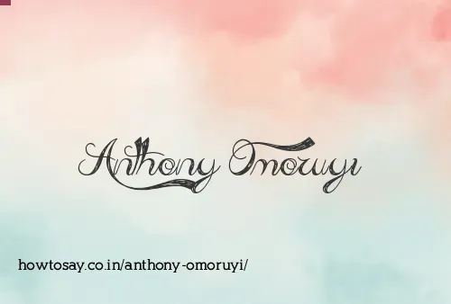 Anthony Omoruyi